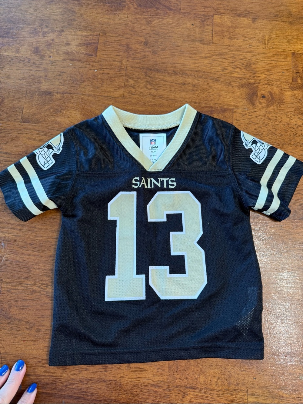 NFL Team Apparel New Orleans Saints Toddler Jersey #13 Thomas 2T